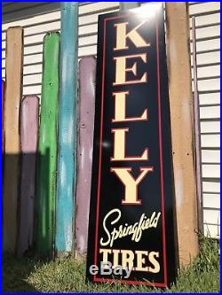 Antique Vintage Style Kelly Springfield Tires Sign