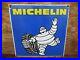 18x18-vintage-1970-Michelin-Tires-from-France-Porcelain-Sign-in-Excellent-cond-01-qta