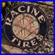 1930-Vintage-OLD-Racine-Rubber-Tires-Company-RARE-Porcelain-Enamel-Sign-01-vjqu