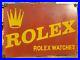 1930-s-Old-Vintage-Rare-Red-Rolex-Watches-Porcelain-Enamel-Sign-Collectible-01-rvbo
