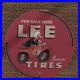 1943-Vintage-Lee-Tires-And-Rubber-Company-Porcelain-Enamel-Sign-01-iv
