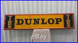 1957 Vintage Dunlop Tires Sign