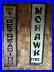 2-VINTAGE-MOHAWK-TIRES-GAS-OIL-SERVICE-STATION-METAL-TIRE-SIGNS-70-x-16-5-01-gxwe