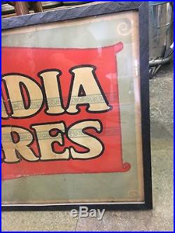 20s 30s VINTAGE INDIA TIRE SIGN POSTER