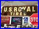 Antique-Vintage-Old-Style-tire-sign-3x10-very-nice-01-xram