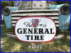 Antique Vintage Style General Tire Sign