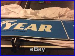Authentic Goodyear Tires Metal Sign (Vintage) (Rare)