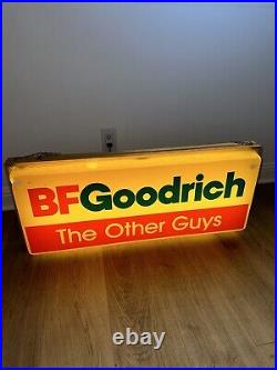 BF Goodrich lighted sign vintage