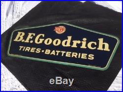 Beautiful Vintage BF Goodrich Tires NOS Painted Steel Signs