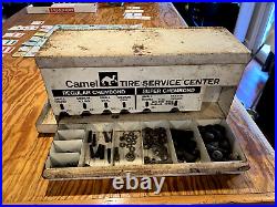 Camel 14-149 Vintage Tire Service Center Cabinet Assortment Car Auto Patch