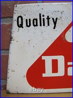 DAYTON Quality Service Tire Display Advertising Sign Gas Station Repair Shop
