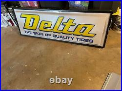 Delta Tire Vintage sign