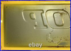 Dunlop Tires Metal Sign AM Inc Lynchburg 1976 5ft Original Vintage Gas & Oil Dunlop Tires Metal Sign AM Inc Lynchburg 1976 5ft Original Vintage Gas & Oil