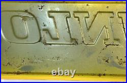 Dunlop Tires Metal Sign AM Inc Lynchburg 1976 5ft Original Vintage Gas & Oil Dunlop Tires Metal Sign AM Inc Lynchburg 1976 5ft Original Vintage Gas & Oil