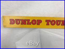Dunlop Tourist Sprite Cycle Tyre Vintage Garage Advertising Tin Shelf Strip Sign