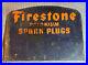 Firestone-Spark-Plugs-Sign-Original-Vintage-1940-Radioactive-Polonium-Scarce-01-kzh
