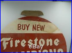 Firestone Tires Vintage Sign Firestone Champions 16 Cardboard