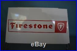 Firestone Vintage Tire Display Rack Stand Gas Station Service
