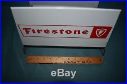 Firestone Vintage Tire Display Rack Stand Gas Station Service