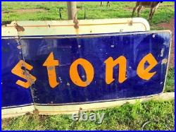 Firestone sign vintage tire sign