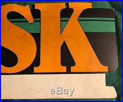 Fisk Tire Sign Gas Oil Automotive Advertising 20 Vintage 1950s