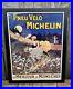 Framed-Vintage-60s-70s-Michelin-Man-Bibendum-Bicycle-Tires-Bike-Shop-Poster-Sign-01-qzon