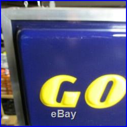 Goodyear Tire Sign Lighted, Double sided Vintage