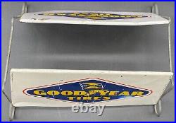 Goodyear Tires Vintage Sign, Stand, Advertisment Rare, Shows Wear