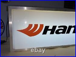 HANKOOK Tire Hanging Dealer Sign -Tire Auto store display Vintage