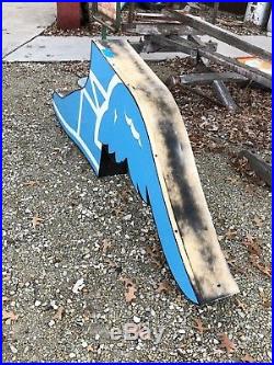 LARGE 86 Original Vintage Lighted GOODYEAR TIRE WINGED FOOT Sign Gas Oil RaRe