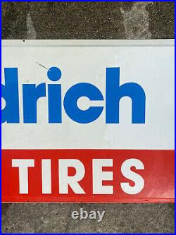 Large Vintage 1960s BF Goodrich Tires sign 0-705-GT