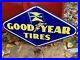 Large-Vintage-Goodyear-Tires-Service-Porcelain-Enamel-Gas-Station-Pump-Sign-Die-01-cf