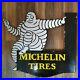 MICHELIN-TIRES-2-SIDED-FLANGE-VINTAGE-PORCELAIN-SIGN-22-x-18-INCHES-ROUND-01-ewzl