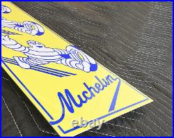 Michelin Vintage Dealer Metal Sign, Banner Style