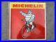 Michelin-cycle-tyre-Vintage-sign-Automobilia-double-sided-flange-sign-velo-01-fa