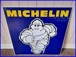 Michelin sign. Goodyear. Dunlop. Vintage sign. Tyre sign