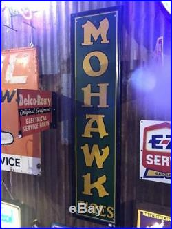 Mohawk Tires Vintage Sign 258D
