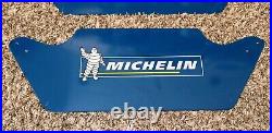 NOS Vintage Michelin Tires Man Gas Station Tire Holder Rack Metal Unassembled