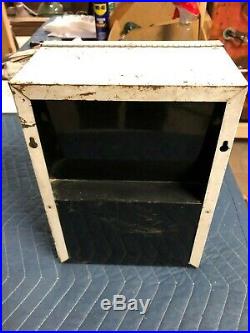 Nice Antique Vintage BOWES SEAL FAST Tire Repair Cabinet Gas Oil OLD Display WOW