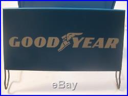Nos Rare Vintage Goodyear Tires Tire Advertising Store Display Tire Holder Sign