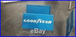 Nos Rare Vintage Goodyear Tires Tire Advertising Store Display Tire Holder Signs