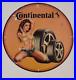 Old-1931-Rare-Vintage-Continental-Tyre-Pin-Up-Man-Cave-Garage-Bar-Porcelain-Sign-01-zugm