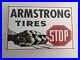 Old-Vintage-Armstrong-Tires-Porcelain-Advertising-Sign-Wheels-Tire-01-idmm