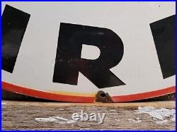 Old Vintage Carlise Tires Porcelain Sign 30 Auto Dealer Automotive Parts Supply