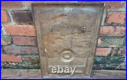 Original Old Antique VTG GoodYear Tire JS Bullock Ten Years Cast Iron Metal Sign