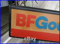 Original Vintage B. F. Goodrich Tires Dealer Lighted Advertising Sign
