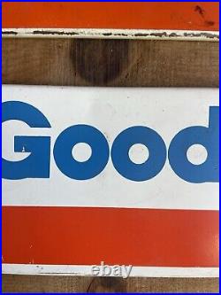 Pair Of Vintage BF Goodrich Tires Gas Station Advertising Display Rack Signs