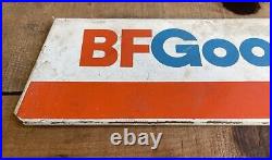 Pair Of Vintage BF Goodrich Tires Gas Station Advertising Display Rack Signs