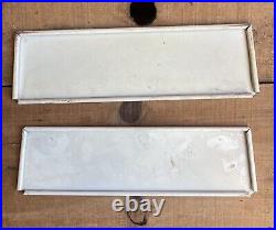 Pair Of Vintage BF Goodrich Tires Gas Station Advertising Display Rack Signs