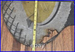 RARE Vintage Goodyear Service Station Tire Advertising FLANGE SIGN VERY EARLY